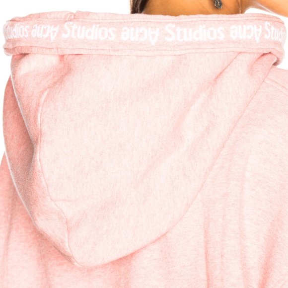 Acne studios Yala hoodie XS Pink Melange - Picture 4 of 7